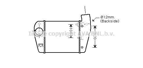 AVA QUALITY COOLING tarpinis suslėgto oro aušintuvas, kompresorius AI4350